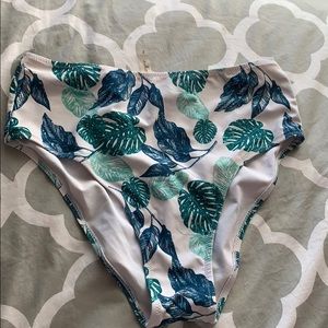 high waisted bikini bottoms